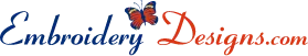 EmbroideryDesigns.com Embroidery Designs Logo