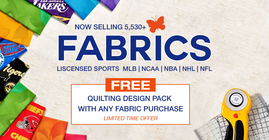 Fabrics - Free Shipping