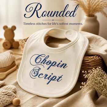 rounded, Fonts