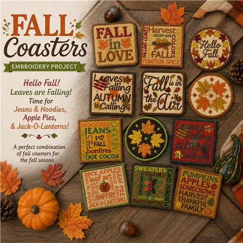 Fall Coasters