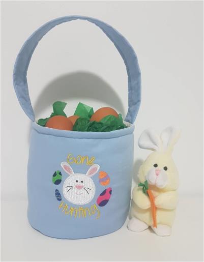 Easter egg hunt basket