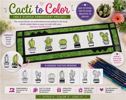 Cacti to Color Table Runner