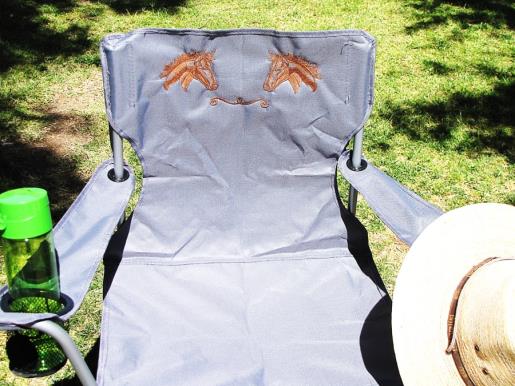Horse Themed Camp Chair