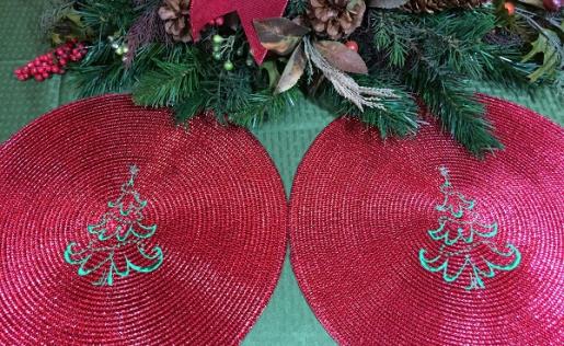 Christmas Tree Placemats