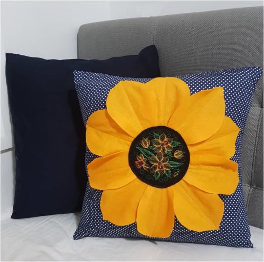 3D Flower Cushion