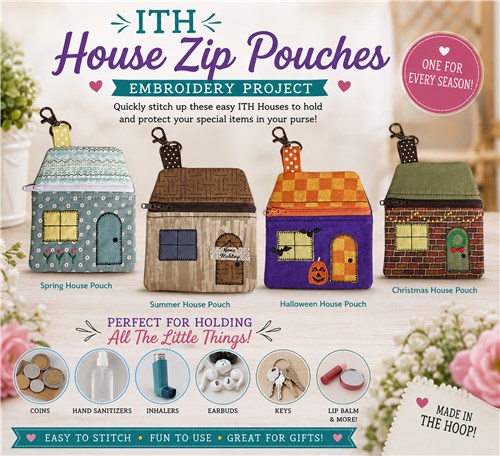 ITH House Zip Pouches
