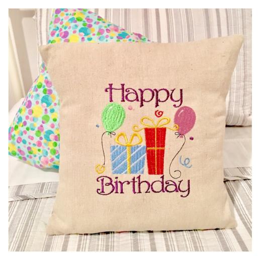 Birthday Party Accent Pillow Cover
