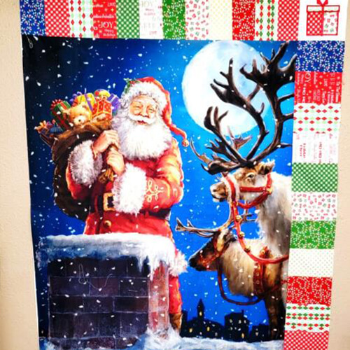 Sparkly Mylar Presents Quilt