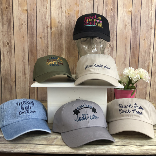 Bad Hair Day Caps