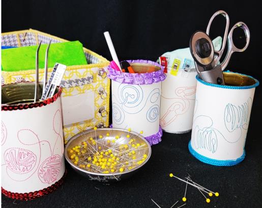 Scrappy Sewing Tool Organizers