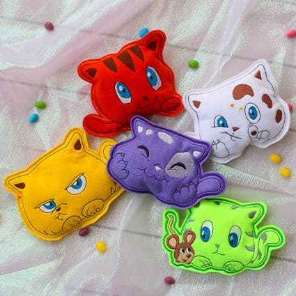 ITH Chubby Kitties Softies