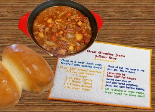 Grandma’s Stew Counter Mat