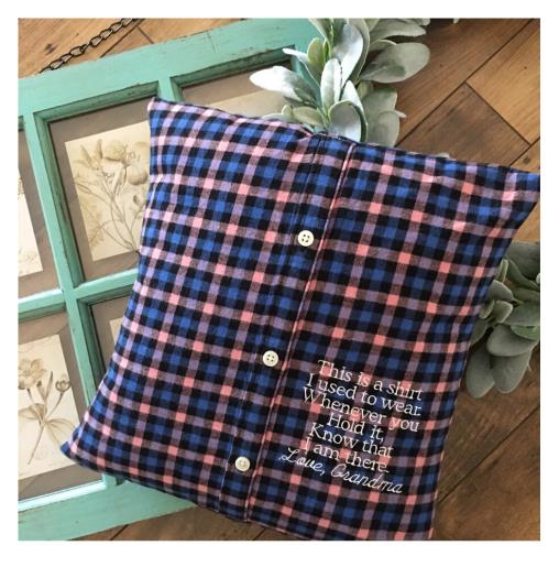 Memory Shirt Pillow Cover