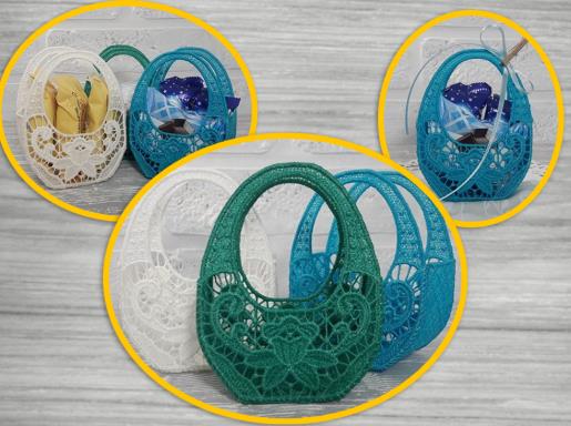 3D Colorful FSL Treat Bags