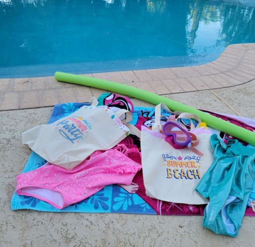 Swim Time Totes
