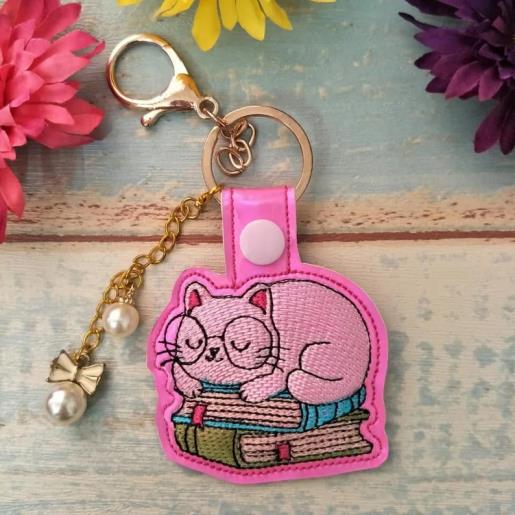 ITH Key Fob - Nerdy Cat