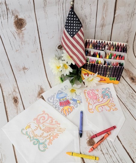 Patriotic Napkins