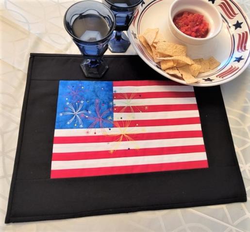 Fireworks Table Mat
