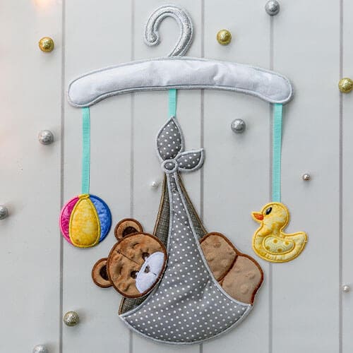 ITH Cute Hanging Bear Baby Toy