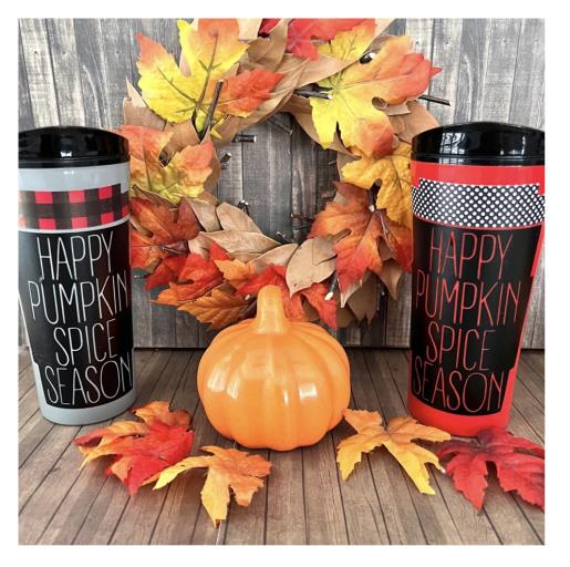 Fall Inspired Personalized Tumbler