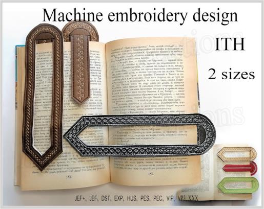 Elegant ITH Bookmark Set