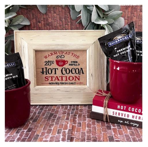 Hot Chocolate Inspired Signage