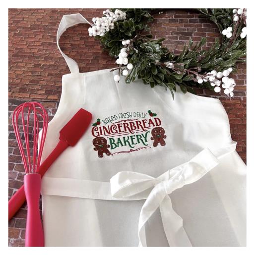Gingerbread Themed Child's Apron