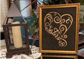 Easy Framed Picture