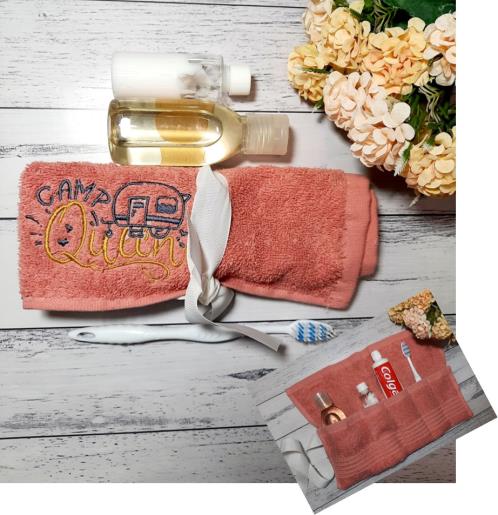 Camping Toiletries Roll