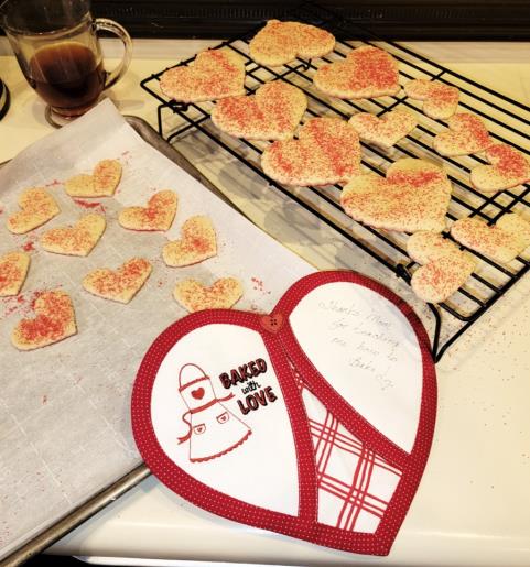 Sentiments Valentine Pot Holder