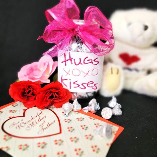 Hugs ‘n Kisses Candy Jar