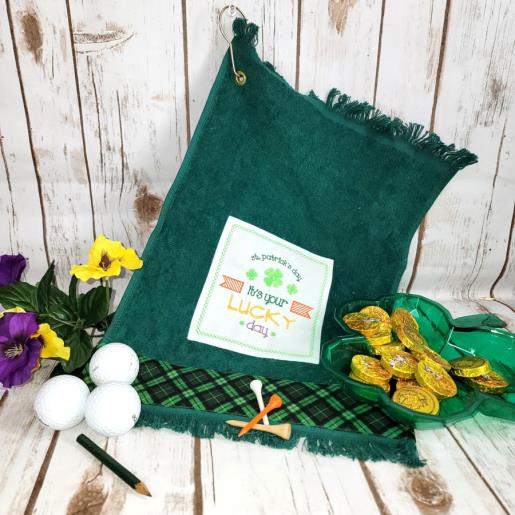 Lucky Day Golf Towel