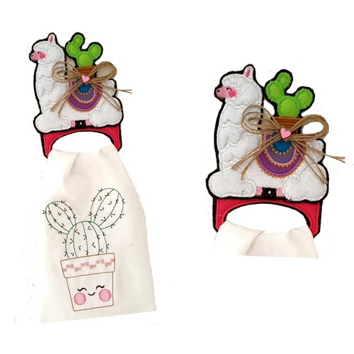 ITH Llama Dish Cloth Hanger