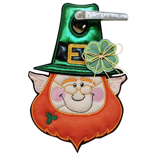 ITH Leprechaun Door Hanger