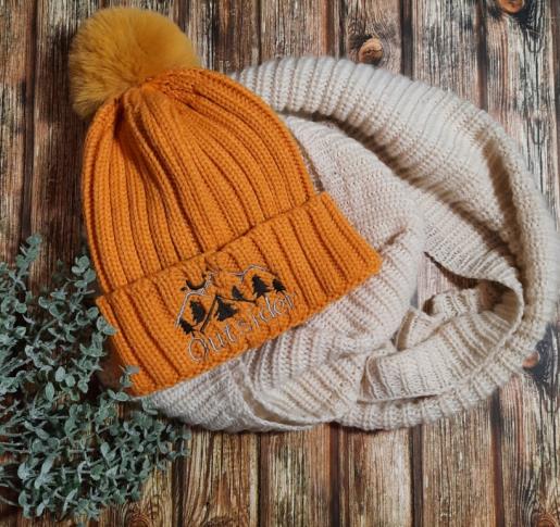 Embroidered Beanie