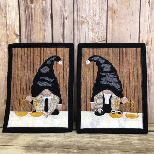 ITH Lawyer Gnome Mug Rugs