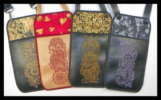 ITH Vinyl Cell Phone Pockets