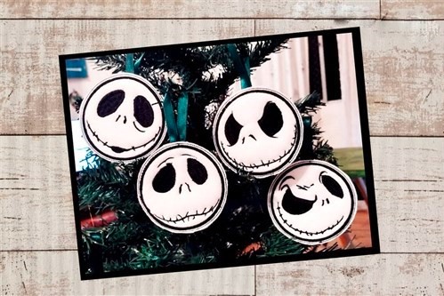 Spooky Elegance: In-The-Hoop Jack Ornament Embroidery Design
