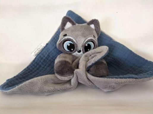 Raccoon Snuggle: In-The-Hoop Embroidery Design for a Cozy Blanket