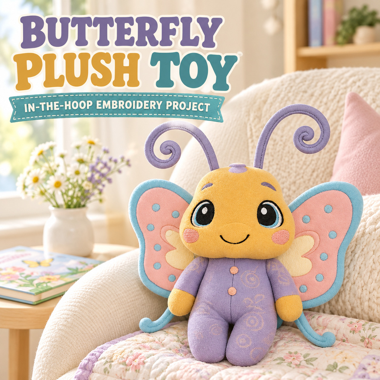 ITH Butterfly Plush Toy