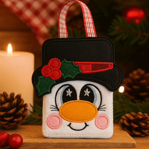 ITH Snowman Gift Tag