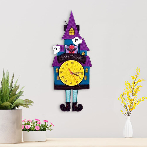 ITH Happy Halloween Clock