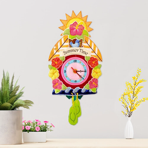 ITH Sunshine Beach Summer Clock with Instructions