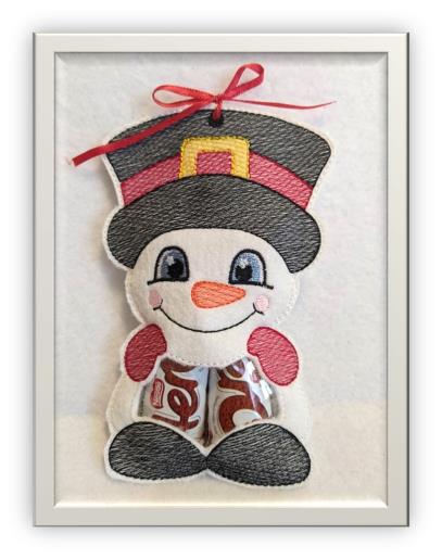 SNOWMAN CANDY BAG
