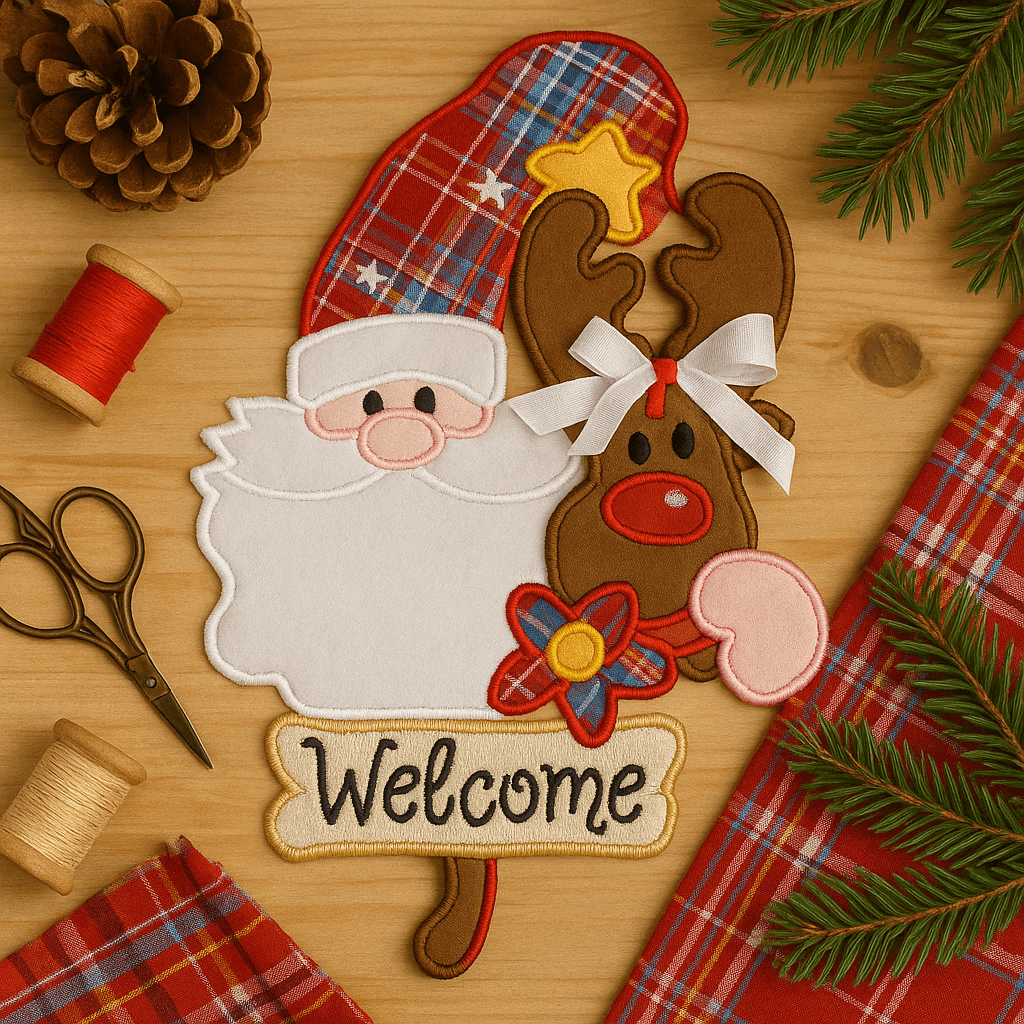 ITH Welcome Santa and Reindeer