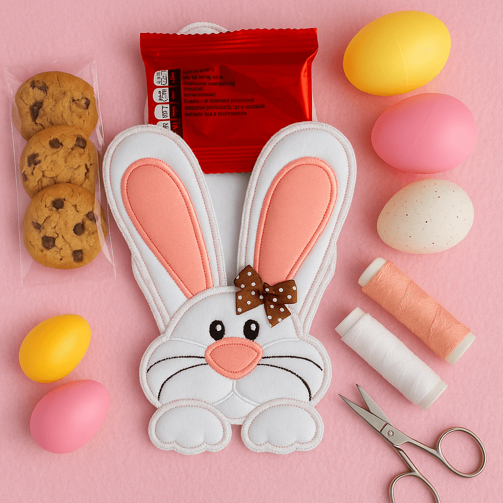 Adorable ITH Bunny Ears Treat Holder