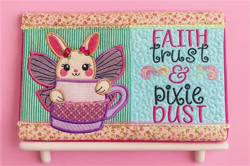 ITH Cute Fairy Bunny Mug