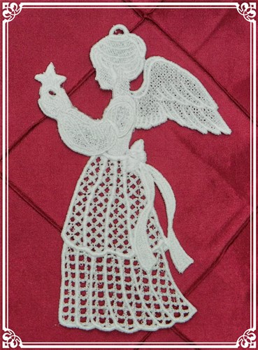 FSL Angel Embroidery Design