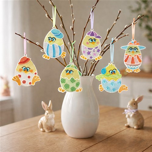 FSL Funny Easter Eggs - Whimsical Easter Tree Display