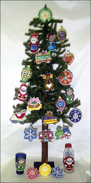 Project Ideas: Deck The Halls With Appliqué Ornaments
